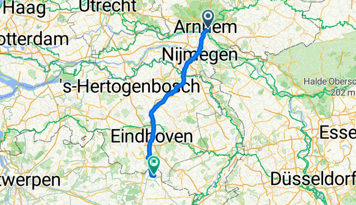 From Arnhem to Hamont-Achel