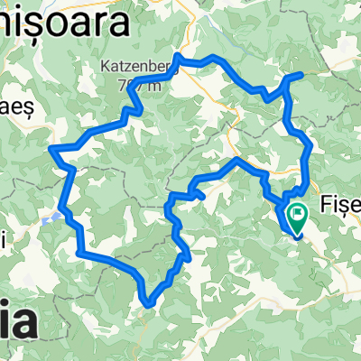 Route to Village De Viscri Ciprian