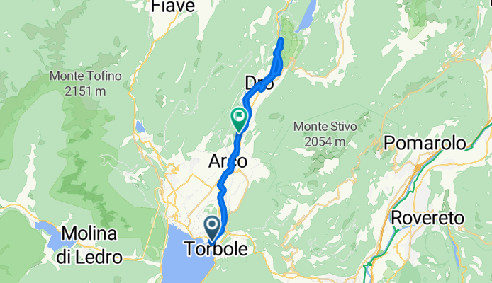 Via Giacomo Matteotti nach Località Moletta