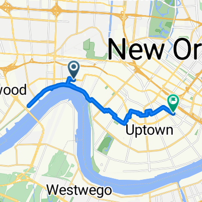 Jefferson Highway to Thalia Street
