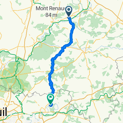 From Marest-Dampcourt to Congis-sur-Thérouanne