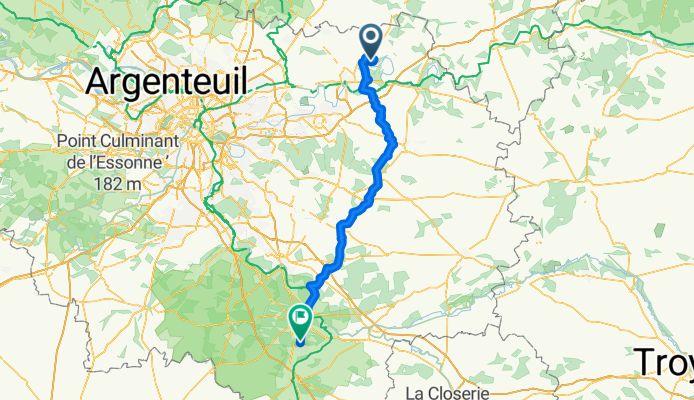 From Congis-sur-Thérouanne to Bourron-Marlotte