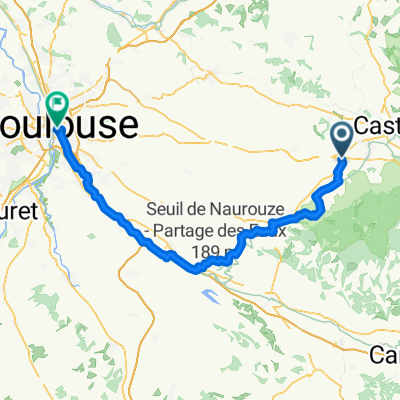 From Castres to Toulouse