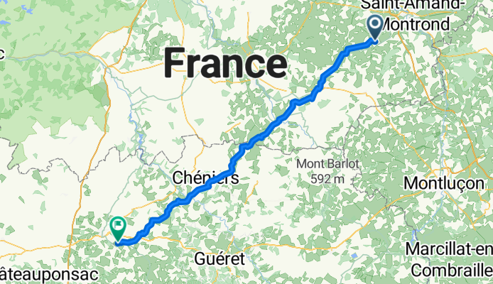 From Loye-sur-Arnon to Saint-Priest-la-Feuille