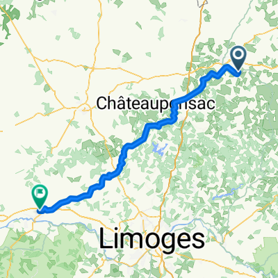 From Saint-Priest-la-Feuille to Saint-Junien