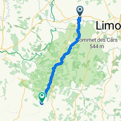 From Saint-Junien to Bourdeilles
