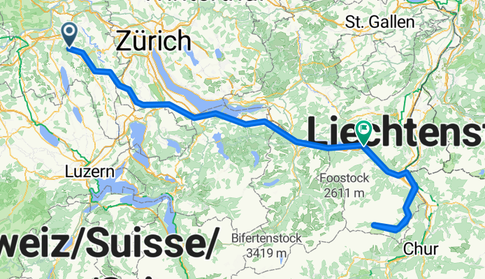 Villmergen - Rapperswil