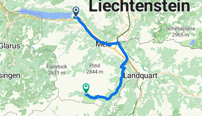 Rapperswil - Sargans
