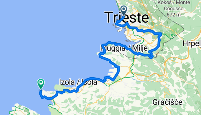 Triest - Portorož / Piran