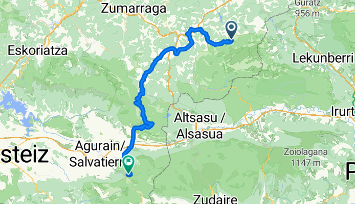 From Abaltzisketa to Salvatierra
