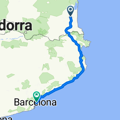 Perpignan a Barcelona supercosta