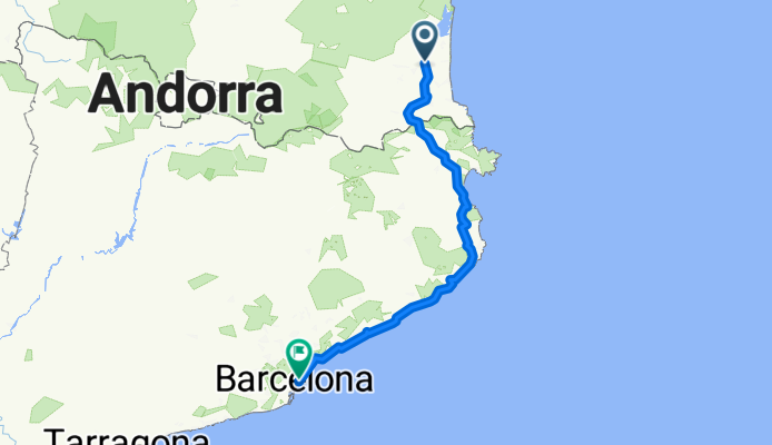 Perpignan a Barcelona supercosta