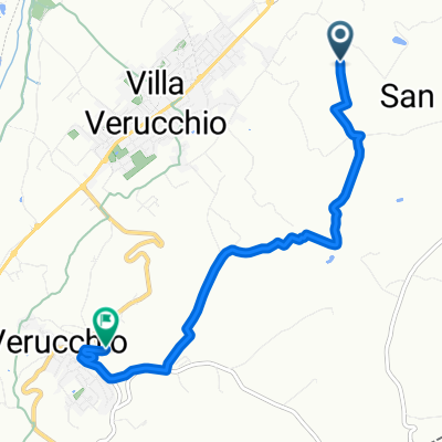 Percorso per Verucchio