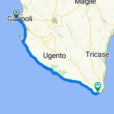 Von Gallipoli bis Castrignano del Capo