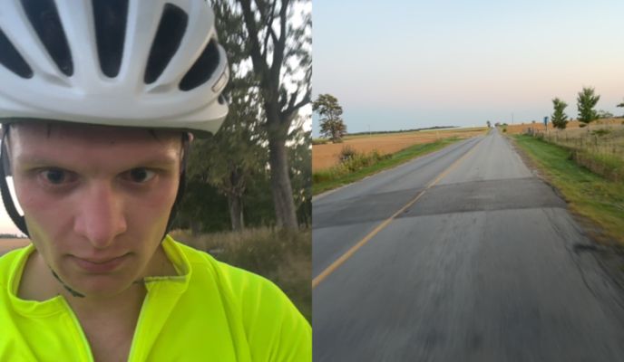 Photo 1 of the Bikemap route "Main St S, South Huron to St George St, London" Photo 1 of the Bikemap route "Main St S, South Huron to St George St, London"