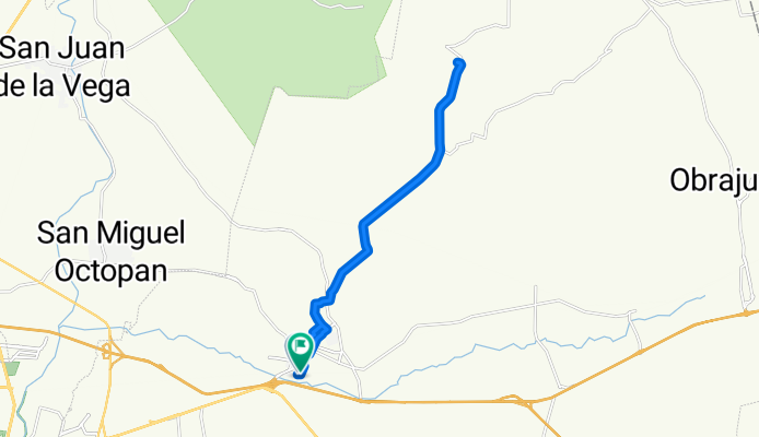 Privada Pañolandas to Privada Pañolandas