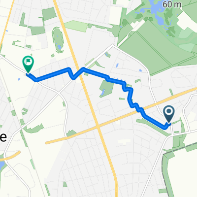 Drusenheimer Weg, Berlin nach Daimlerstraße, Berlin
