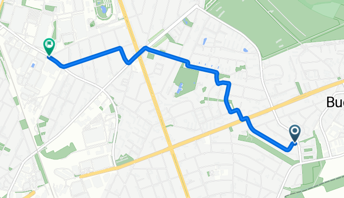 Drusenheimer Weg, Berlin nach Daimlerstraße, Berlin