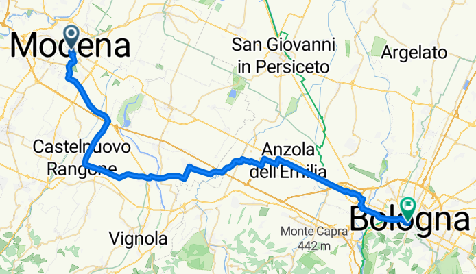 From Modena to Bologna