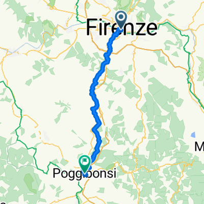 From Florence to Poggibonsi