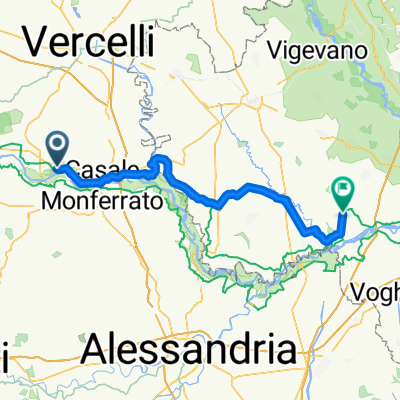 From Morano sul Po to Sannazzaro de' Burgondi