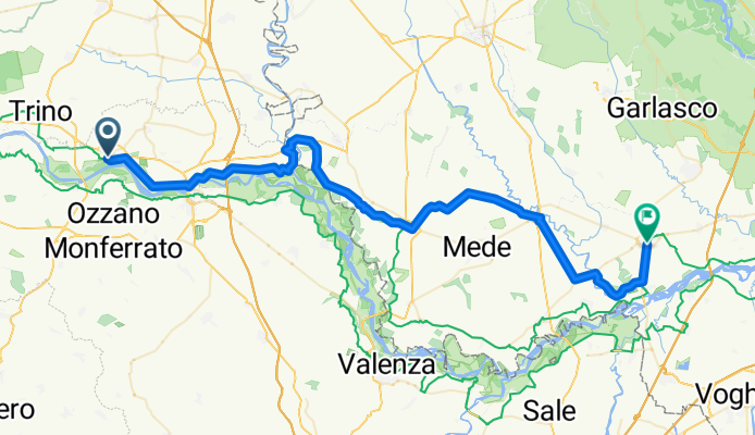 From Morano sul Po to Sannazzaro de' Burgondi
