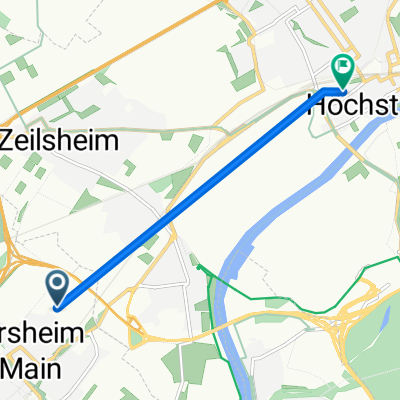Liederbacher Straße 20A nach Albanusstraße