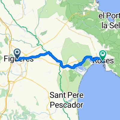 Figueres to Roses
