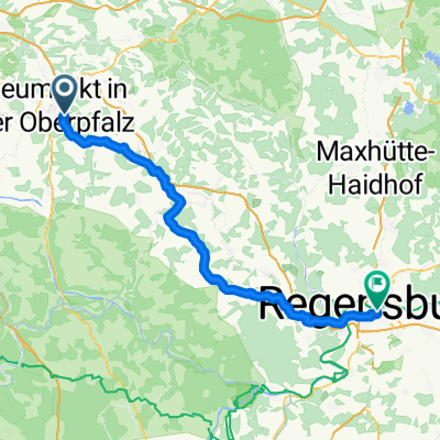 Am Weinberg nach D.-Martin-Luther-Straße