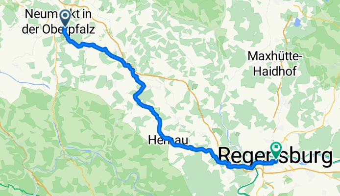 Am Weinberg nach D.-Martin-Luther-Straße