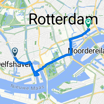 Aelbrechtskade, Rotterdam naar Kipstraat, Rotterdam
