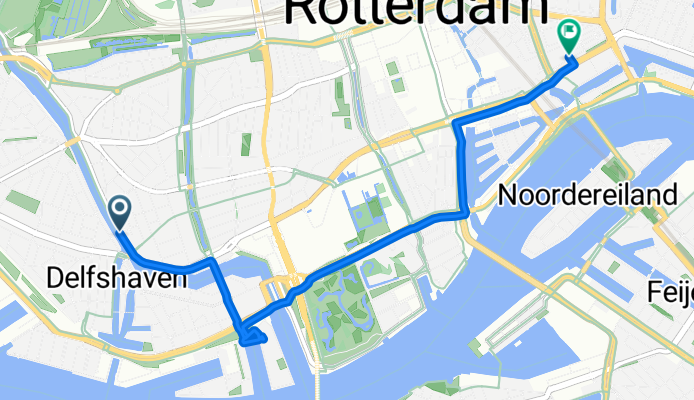 Aelbrechtskade, Rotterdam naar Kipstraat, Rotterdam
