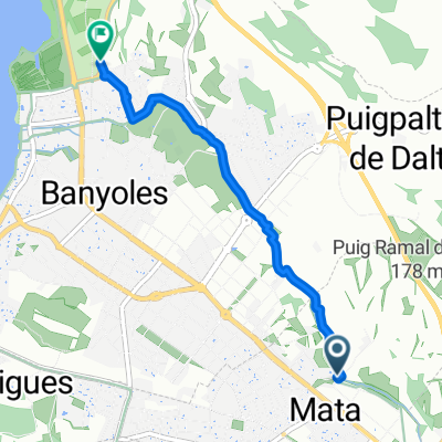 Mata to Banyoles rowing