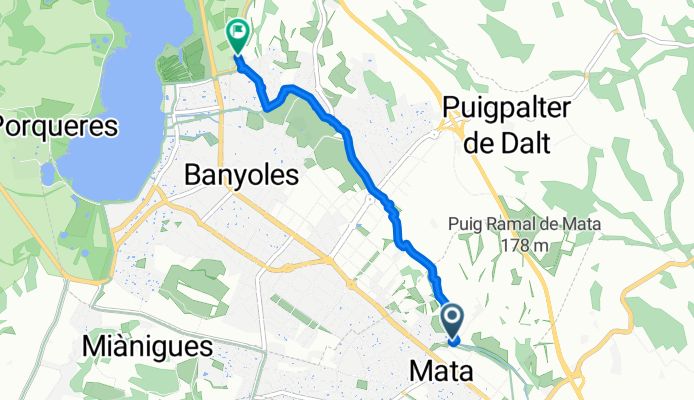 Mata to Banyoles rowing