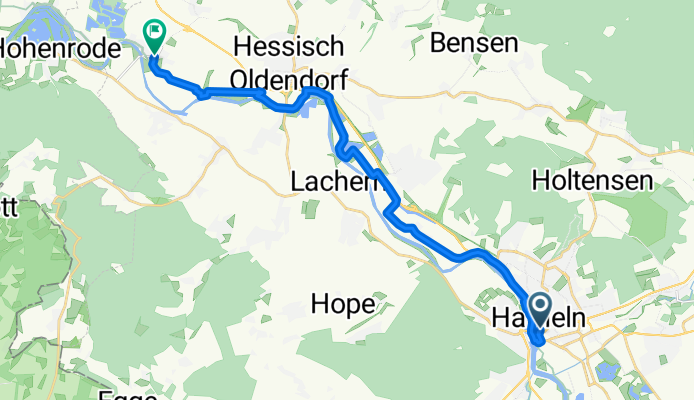 Kopmanshof nach Hauptstraße