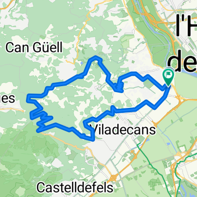 De Carrer Bonaventura Calopa a Ctra. Bcn Sta. C. Calafell - Mn. Pere Tarrés