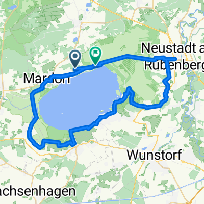 Pferdeweg, Neustadt am Rübenberge to Uferweg, Neustadt am Rübenberge