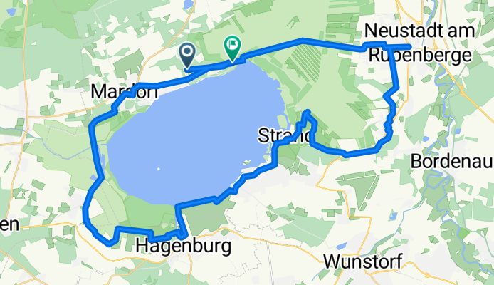 Pferdeweg, Neustadt am Rübenberge to Uferweg, Neustadt am Rübenberge