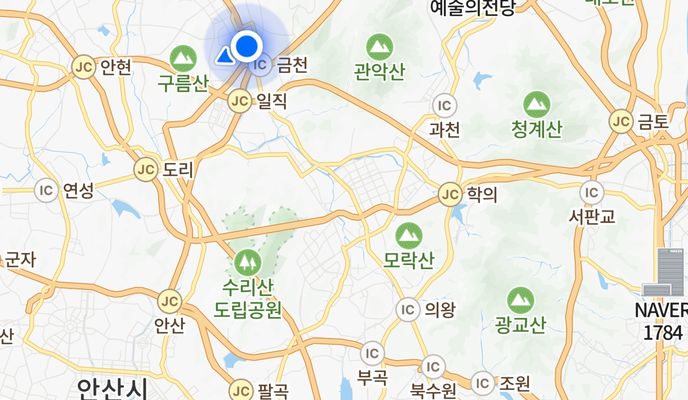 Photo 2 of the Bikemap route "송죽동 390-14Ph0]으로 라우팅"