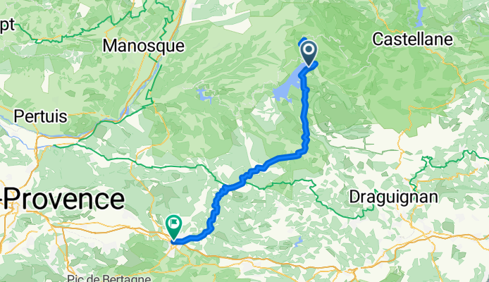 Riez - Saint-Maximin-la-Sainte-Baume