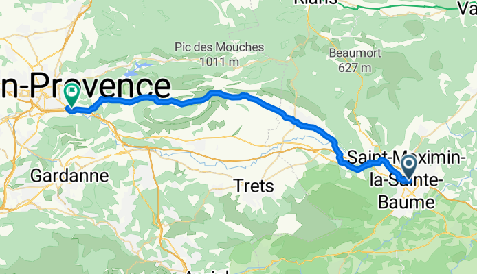 Saint-Maximin-la-Sainte-Baume - Aix-en-Provence