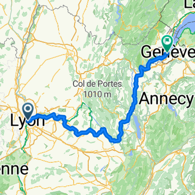 Von Lyon bis Genf