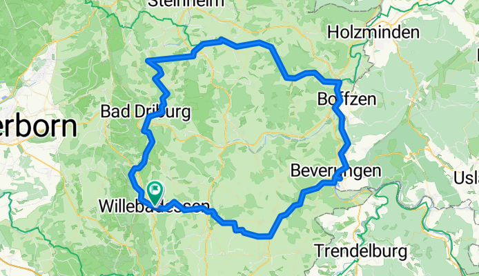 Route nach Willebadessen