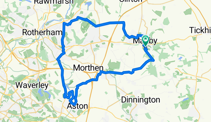 Albert Street, Rotherham to Albert Street, Rotherham