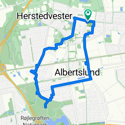 Route to Albertslund