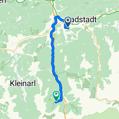 Kellerdörfl, Altenmarkt im Pongau nach Marbachalmweg, Flachau