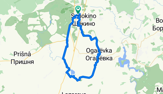 От Молодежный проезд до Молодежный проезд