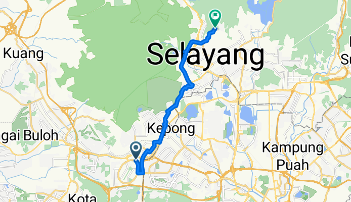 Sri Damansara to Hijauan Selayang
