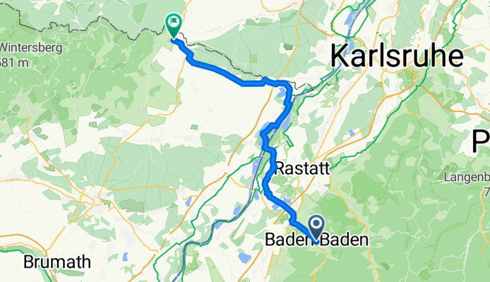 Von Baden-Baden bis Weißenburg