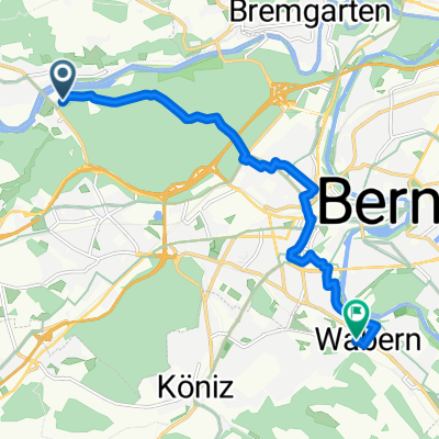 Wohlenstrasse 62c nach Wabern (Gurtenbahn)